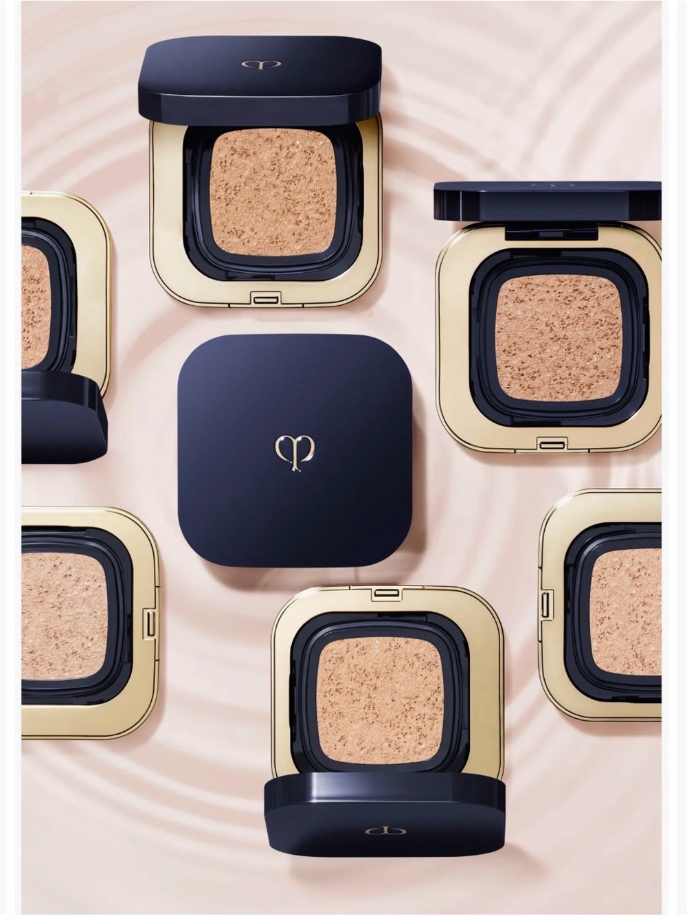 New Authentic clé de peau Radiant Cushion Foundation and case 010